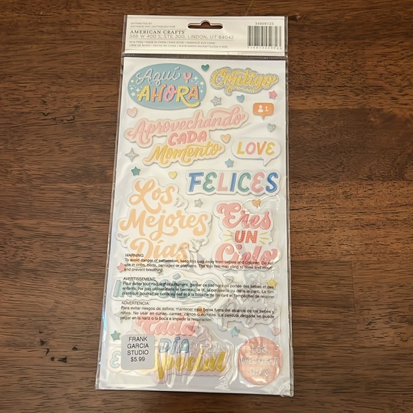 Scrapbooking American Crafts “Fantastico” Obed Marshall Paper Collection Bundle - Picture 6 of 6